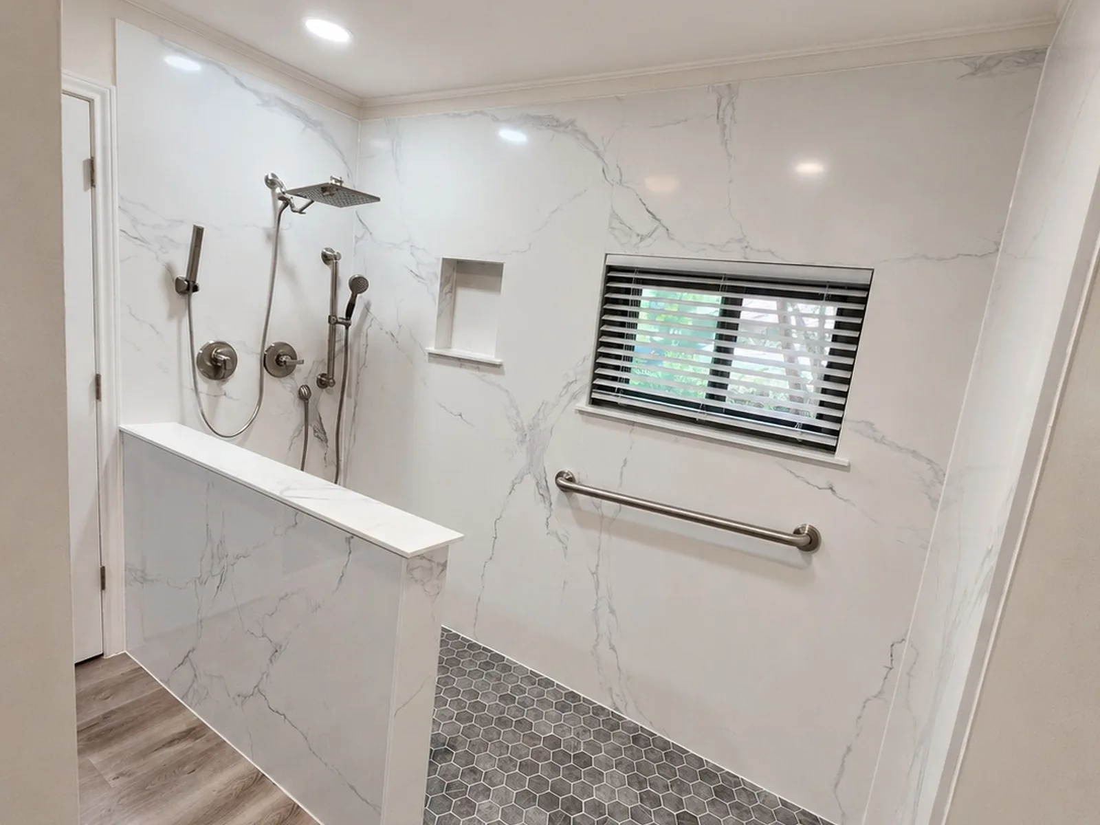 Aging-in-place bathroom remodeling project