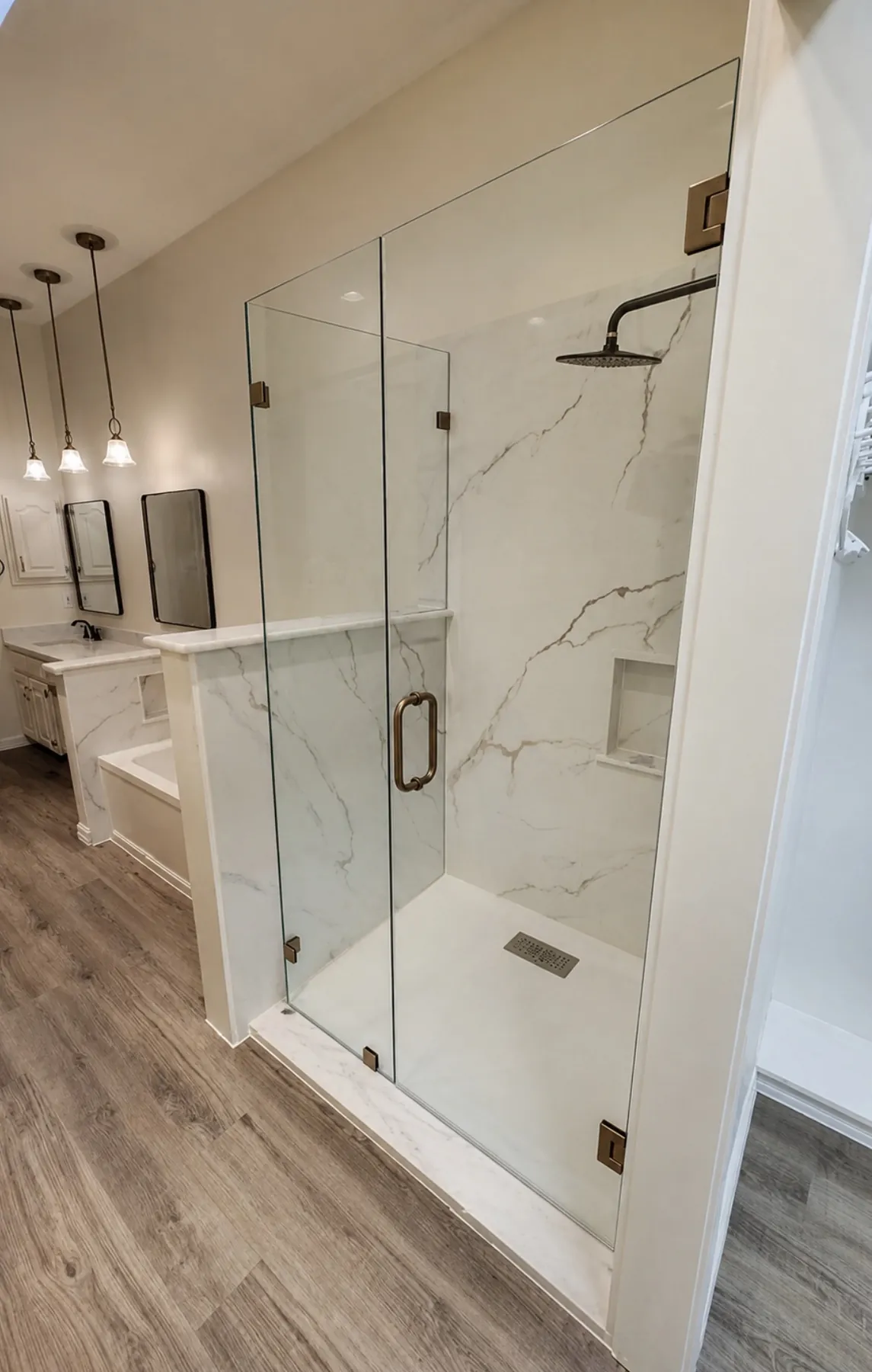 Colon custom master shower after remodel