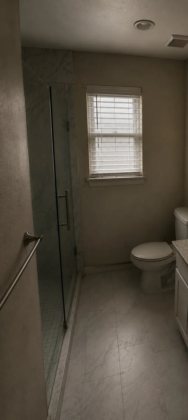 Full Primary Bathroom Remodel before remodeling – Legault Primary Bathroom Transformation