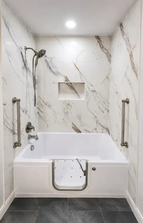 Bathroom Remodels After by All American Home Renovators