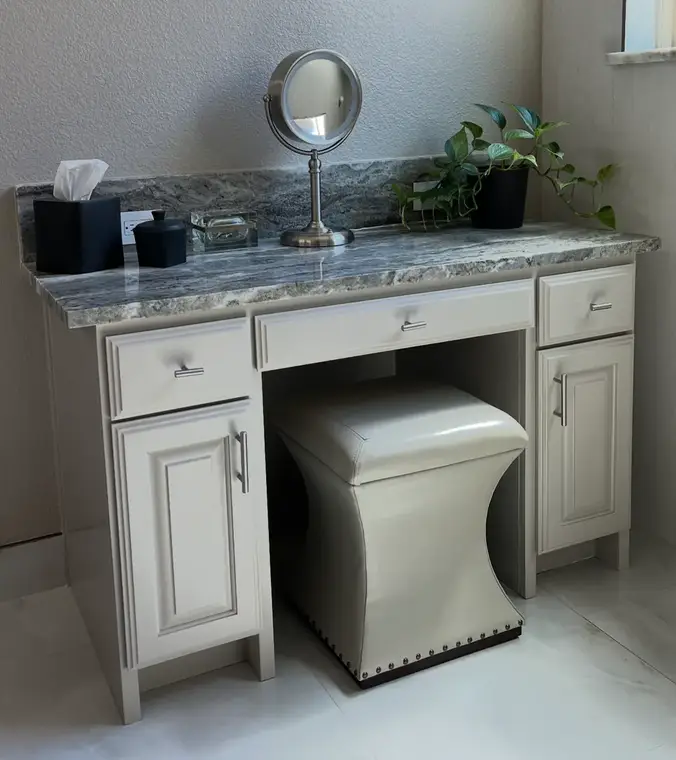 Vanities & Storage Completed Project by All American Home Renovators
