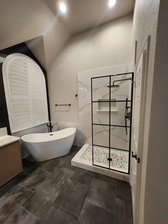 Full Bathroom Remodels After by All American Home Renovators