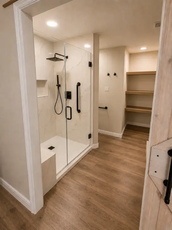 Full Bathroom Remodels After by All American Home Renovators