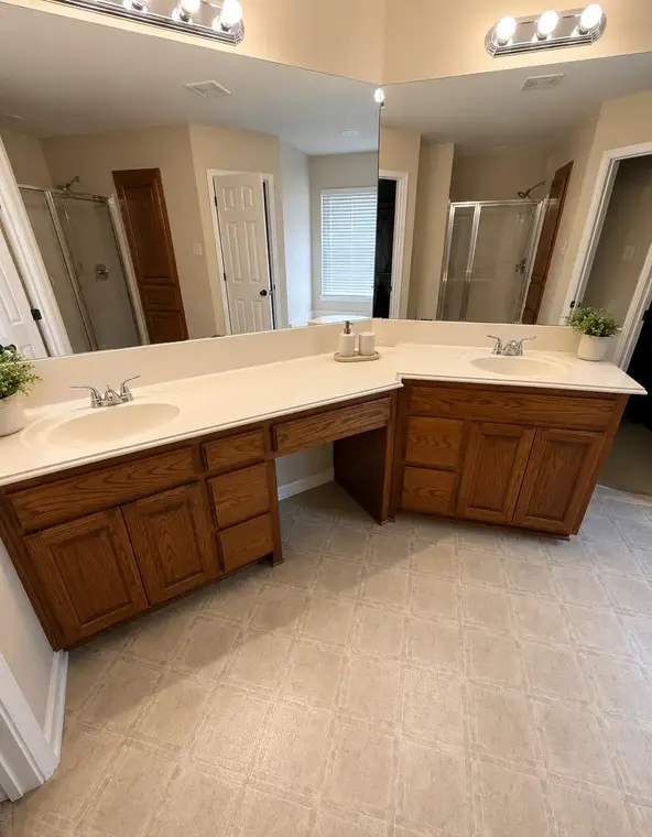 Full Bathroom Remodels Before by All American Home Renovators