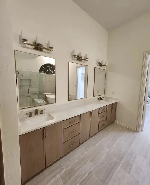 Full Bathroom Remodels After by All American Home Renovators