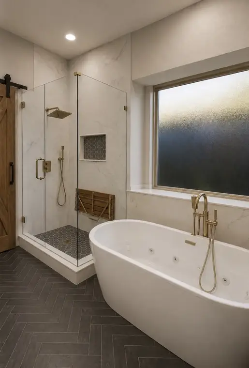 Full Bathroom Remodels After by All American Home Renovators