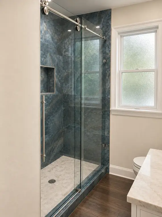 Full Bathroom Remodels After by All American Home Renovators