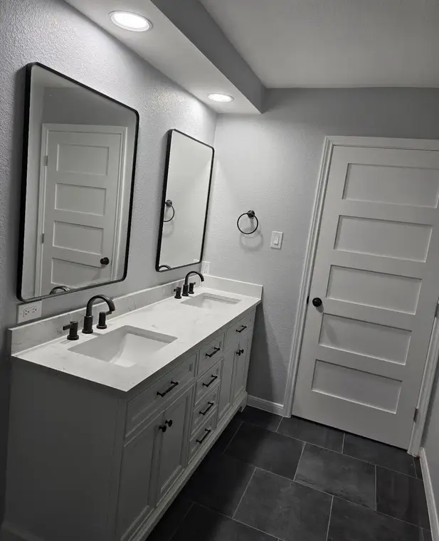 Full Bathroom Remodels After by All American Home Renovators