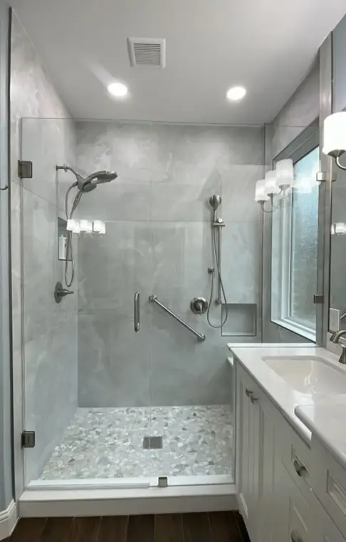 Full Bathroom Remodels After by All American Home Renovators
