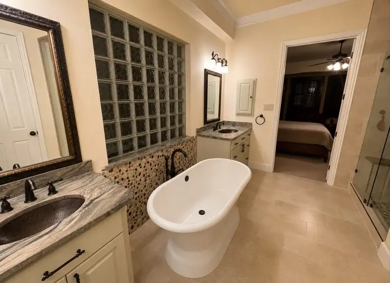 Full Bathroom Remodels After by All American Home Renovators