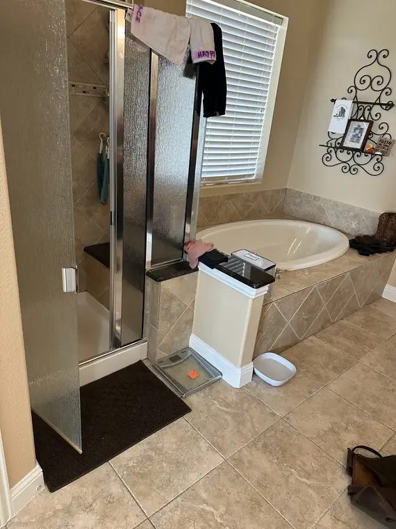 Full Bathroom Remodels Before by All American Home Renovators