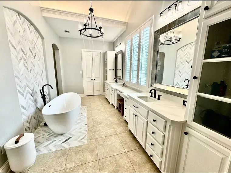 Bathroom Remodels After by All American Home Renovators