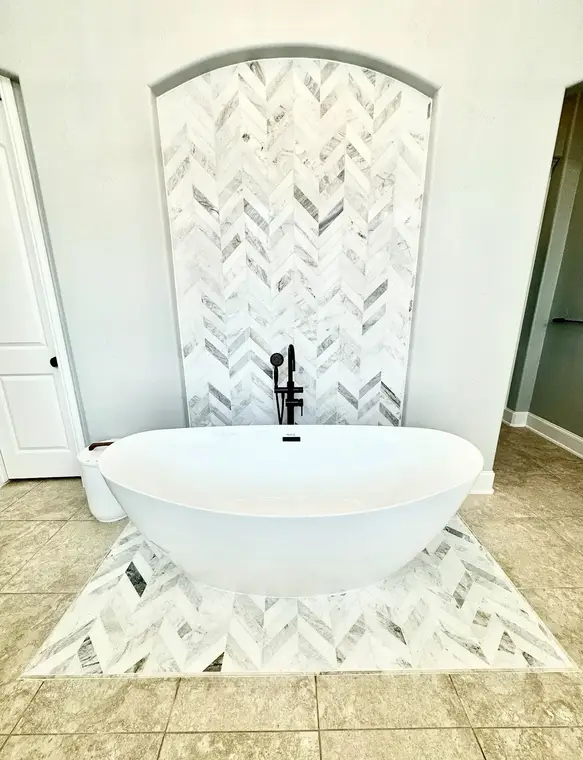 Bathroom Remodels After by All American Home Renovators
