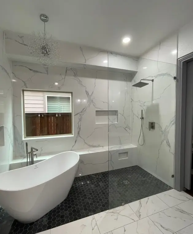 Bathroom Remodels After by All American Home Renovators