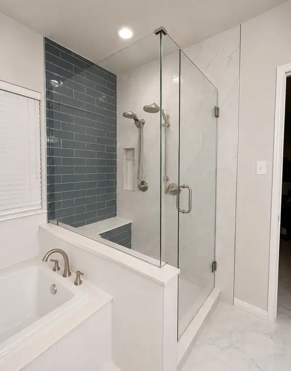 Walk-In Showers After by All American Home Renovators