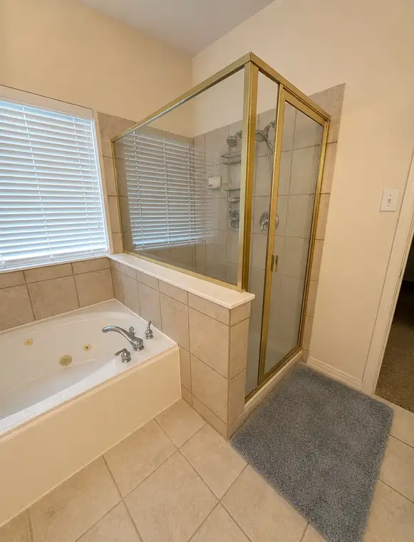 Walk-In Showers Before by All American Home Renovators
