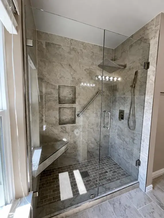 Walk-In Showers After by All American Home Renovators