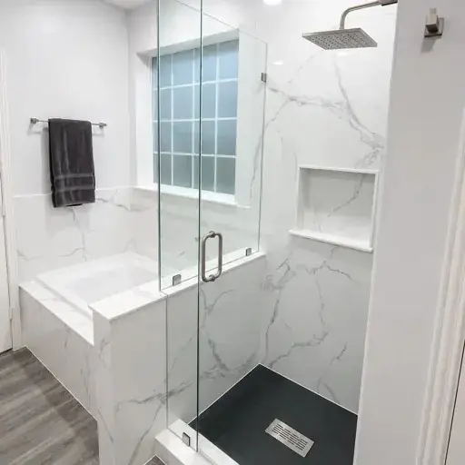 Walk-In Showers After by All American Home Renovators