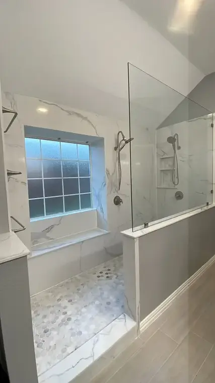 Walk-In Showers After by All American Home Renovators