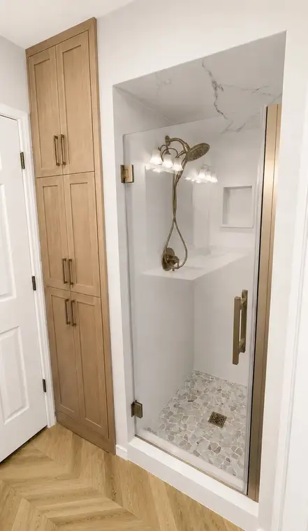 Walk-In Showers After by All American Home Renovators