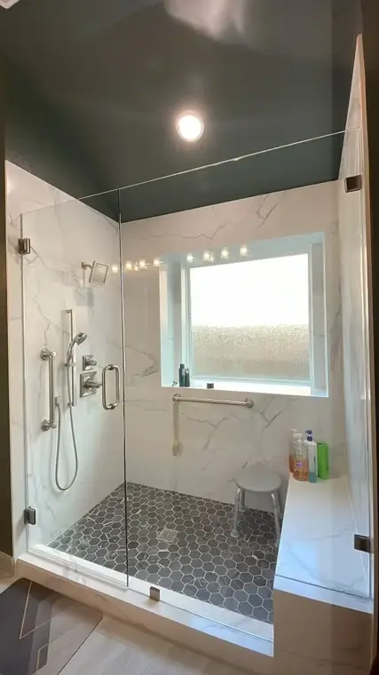 Walk-In Showers After by All American Home Renovators