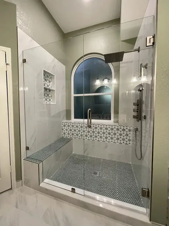 Walk-In Showers After by All American Home Renovators
