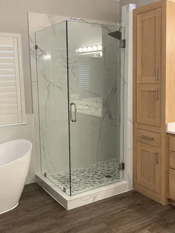 Walk-In Showers After by All American Home Renovators