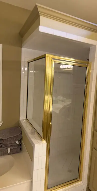 Walk-In Showers Before by All American Home Renovators