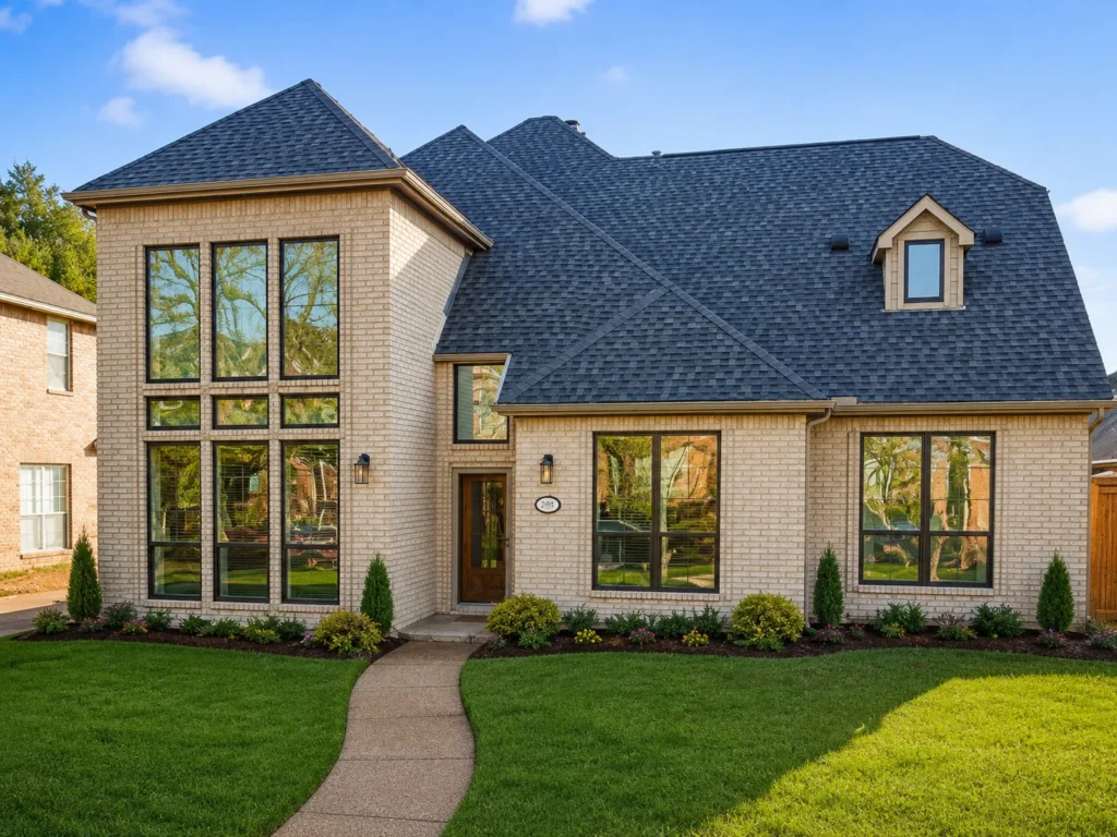 Replacement windows installed by All American Home Renovators for North Texas homeowners